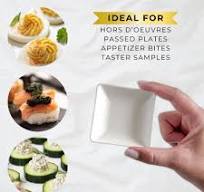 Amazon.com | 50ct 2.5" Tiny Sugarcane Square Eco-Friendly ...