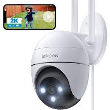 ieGeek 2K PTZ Security Camera Outdoor - CCTV Camera Systems Wireless  Outdoor with 15M Color Night Vision,WiFi Home IP Camera with Human  Detection,Siren,2-Way Audio,Work with Alexa,SDCloud(Wired): Amazon.co.uk:  Electronics & Photo
