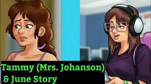 🔴 Summertime Saga 0.20.9 Tammy (Mrs Johnson) & June Complete Story! -  YouTube