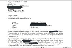Jika ada yang mencurigakan, anda akan melihat peringatan. 5 Contoh Surat Resign Kerja Cocok Bagi Anda Yang Ingin Mengundurkan Diri Secara Profesional Benar Halaman All Serambi Indonesia