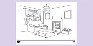 Free Furniture Colouring Colouring Sheets
