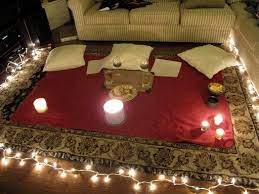 Inside Picnic Pretty Setup Indoor Picnic Romantic Night Romantic Picnics