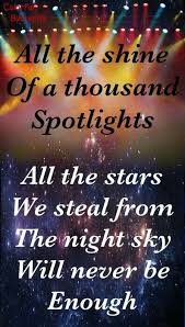 Never Enough Never Never The Greatest Showman Showman Song Quotes