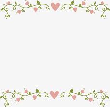 Love Pink Flower Border Vector Png Pink Flowers Romantic Vine Png Transparent Clipart Image And Psd File For Free Download Pink Flowers Background Flower Border Flower Frame