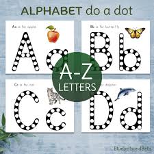 do a dot printable alphabet letter of the week worksheets etsy