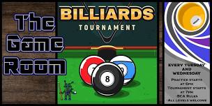 Tuesday Billiards Tournament