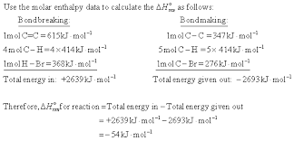 Delta h con, houston, texas. Use The Molar Bond Enthalpy Data In The Table To Estimate The Value Of Delta H Degree Rxn For The Equation Home Work Help Learn Cbse Forum