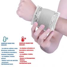 Cela dépend du traumatisme musculaire. Pack Sac De Gel De Glace Compresse Froide Chaude Poche De Glace Anti Douleur Poignet Main Bras Coude