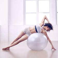 Total Body Exercise Ball Workout With Just 6 Moves Shape