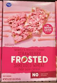 Maybe you would like to learn more about one of these? Pink Thing Of The Day Box Of Strawberry Frosted Shredded Wheat Cereal The Worley Gig