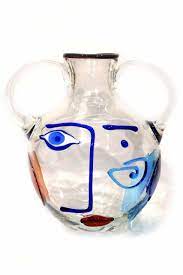 Choose from 3 authentic pablo picasso vases and vessels for sale on 1stdibs. Picasso Vase In Murano Glas Signiert Gv Oggettistica Murano