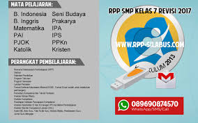 Rangkuman materi ips kelas 7 tentang peta, dan letak indonesia pada peta. Jual Rpp Smp Mts Kelas Vii Kurikulum 2013 Edisi Revisi 2017