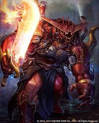 Red Giant From Mobius Final Fantasy Final Fantasy Art Final Fantasy Artwork Fantasy Demon