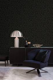 30 modern wallpaper design ideas colorful designer. Wallpaper Leopard Skin Dark Gray And Black Animal Wallpaper Prints Origin Wallcoverings