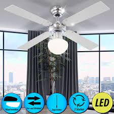 If the ceiling fan is a focal point in any way for your room, and the bare light bulbs are not covered in any way, you want to. Ceiling Fan With Led Light Bulb Champion Etc Shop