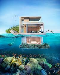 You Can Literally Live Underwater In These New Luxury Homes Underwater Bedroom Underwater Room Floating House