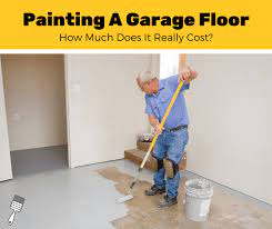 How Much Does It Cost To Paint A Garage Floor 2021 Estimates Pro Paint Corner