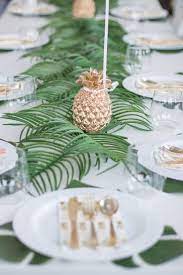 Coconut Vibes A Modern Tropical Baby Shower Baydian Girl Tropical Baby Shower Tropical Theme Party Tropical Baby Shower Theme