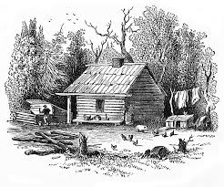 Settler S Log Cabin 1878 Drawing By Art Mackay Some will be specialized log ideally, fell your logs in the spring and peel within 48 hours. settler s log cabin 1878 by art mackay