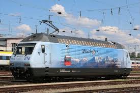 Slm 5740 Bls 465 016 4 Train Locomotive Swiss Rail