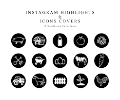 Check spelling or type a new query. Instagram Story Highlights Cover Icons Farm Handdrawn Icons Etsy In 2021 Story Highlights How To Draw Hands Instagram Story