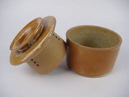 Grand Beurrier A Eau Beurrier Breton Beurrier En Gres Etsy Pottery Tea Egg Cup