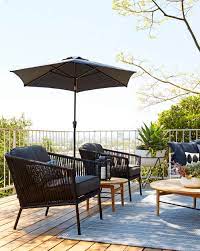 Giving New Life To Our Old Wood Deck Get The Look Emily Henderson Target Patio Furniture Patio Furniture Cushions Outdoor Deck Furniture