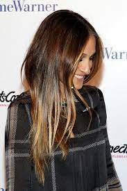 Hair Inspiration Sarah Jessica Parker With Long Glossy Sombre Locks Hairbrown Glossy Hair Hair Styles Sombre Hair