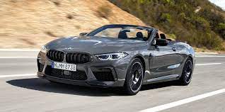 … the m8 tips the scales at 4,295 pounds, while the m5 comes in at 4,370 pounds. 2020 Bmw M8 Coupe And Convertible Drive Well And They Re Fast As Hell