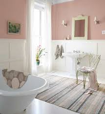 You could mix and match the colors wherein the cabinetry and the wainscoting on the walls are of the same color. Wainscoting In Bathrooms 25 Stylish Ideas Digsdigs