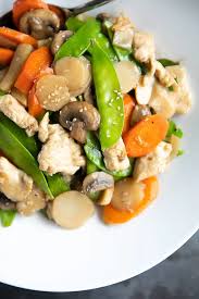 Moo Goo Gai Pan Chicken And Mushroom Stir Fry Recipe In 2020 Moo Goo Gai Pan Recipe Food Pan Chicken