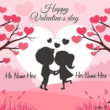 Happy Valentine S Day Wishes With Love Image Name First Wishes However, it is celebrated in different ways by different people.