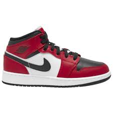 Jordan Aj 1 Mid Boys Grade School In 2020 Jordan Shoes Girls Air Jordans Retro Nike Fashion Shoes