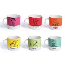 Peanut 6 Piece Coffee Mug Set Coffee Mug Sets Mugs Set Coffee Mugs