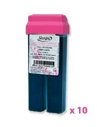 Starpil Wax Blue Azulene Roll On Cartridge 110g 3 8oz Package With 10 Rolls
