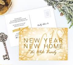 4x6 Holiday Moving Announcements Printed On Premium Cardstock Christmas Change Of Ad Change Of Address Cards Moving Announcement Postcard Moving Announcements