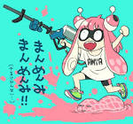 『SPY×FAMILY』イカになったアーニャの絵が「『スプラトゥーン』と夢のコラボ」