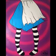 Black Alice In Wonderland Art Alice In Wonderland Acrylic Painting With Cheshire Cat Swirled Background Alice In Wonderland Paintings Disney Canvas Art Disney Paintings