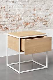 Oak Monolit Bedside Table In Various Colors In 2021 Minimalist Bedside Table Oak Bedside Tables Modern Bedside Table