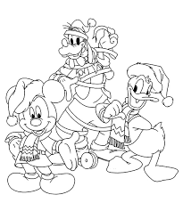 Dibujos Disney Navidad Para Colorear E Imprimir Gratis Dibujo de mickey mouse con regalo mickey mouse pintor mickey mouse futbolista minnie en hawaii minnie juega al tenis.