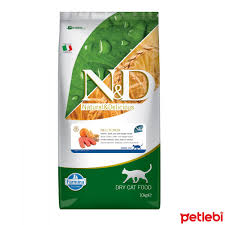 N D Ocean Somonlu Ve Portakalli Dusuk Tahilli Kisirlastirilmis Kedi Mamasi 10kg Satin Al Petlebi