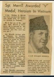 SFC Weldon Bernard “Digger” Merrill (1942-1968)