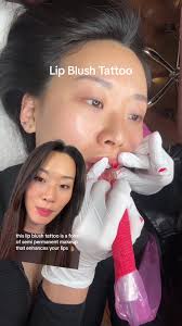 Replying to @seventeen_ami these actually last a long  time???????????????????? went to Shabang Beauty in 📍Ktown LA 3324 W 6th St  Unit K #liptint #lipblush #lipblushtattoo #liptattoo #koreatown ...