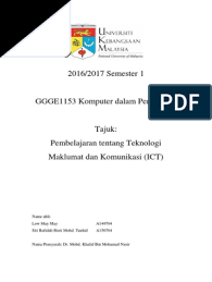 Universiti tun hussein onn malaysia. Diploma Teknologi Maklumat Dan Komunikasi Blog