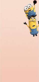 Galaxy S10 Cutout Minions Living Coral Ring Wallpaper Minion Wallpaper Iphone Minions Wallpaper Samsung Galaxy Wallpaper