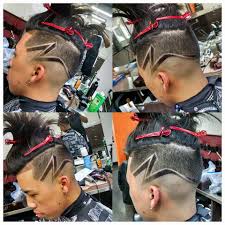 Have you ever thought about different innovative ways for hair partition? Shaved Hair Designs Federico Beauty Institute