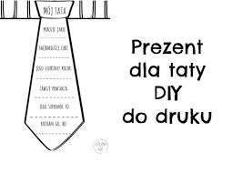 Jest to święto, podczas którego każdy tata dostaje prezenty. Dzieckiem Badz Krawat Na Dzien Ojca Do Druku Fathers Day Math Tata