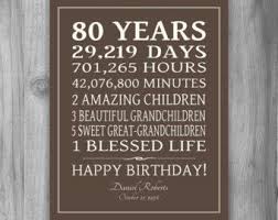 I've also included quotes and poems that may help 80 is a big milestone! 80th Birthday Gift Sign Print Personalized Art Mom Dad Grandma Birthday Best Friend Print Or Digital Down 80th Birthday Gifts Birthday Gifts Sign 80th Birthday