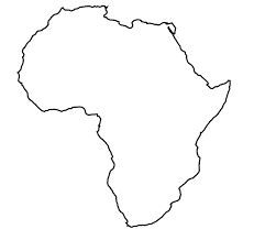 Browse photos and videos of africa. Plain White Map Of Africa With No Background Google Search Africa Tattoos Africa Outline Africa Map