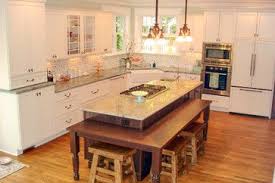 Standard Kitchentable Height Seating Table Height Seating Is The Same Height As Your Kitchen Island Table Kitchen Island With Table Attached Kitchen Design